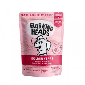 BARKING HEADS GOLDEN YEARS konservi suņiem Vista, lasis 300g